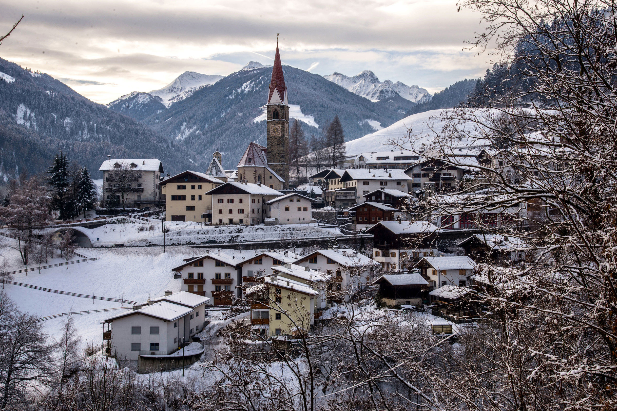 L'idilliaco villaggio di San Pancrazio.