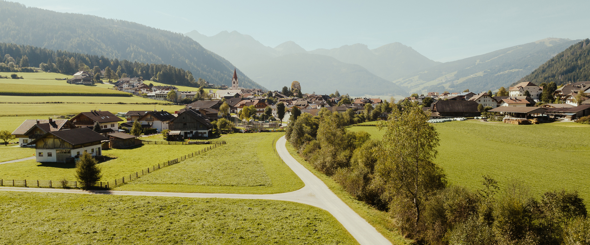 Rasun Vista su Rasun e sulla Valle di Anterselva