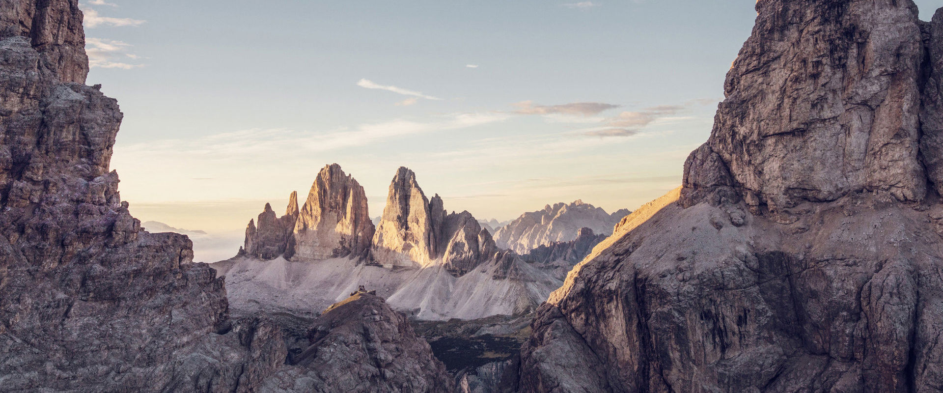 Tre Cime d'estate Splendida vista sulle Tre Cime in estate confermano la bellezza delle Dolomiti.