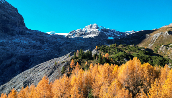 Autunno a Trafoi al Passo dello Stelvio