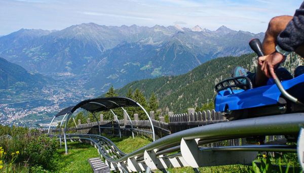 Alpin Bob: sopra Merano si slitta d’estate e d’inverno